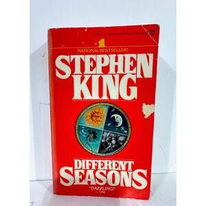 Different Seasons Stephen King-1983-Signet-1st Print PB-Orange Cover